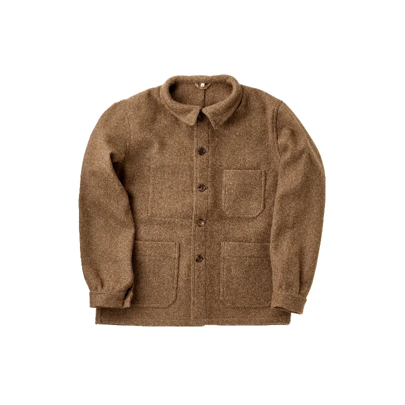 Men's Coats for Winter CampingFox English Wheat Utility Jacket