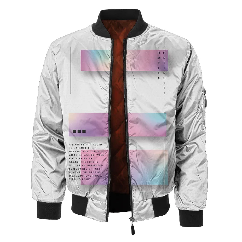 Men's Coats with Belted WaistsFresh Explore Bomber Jacket