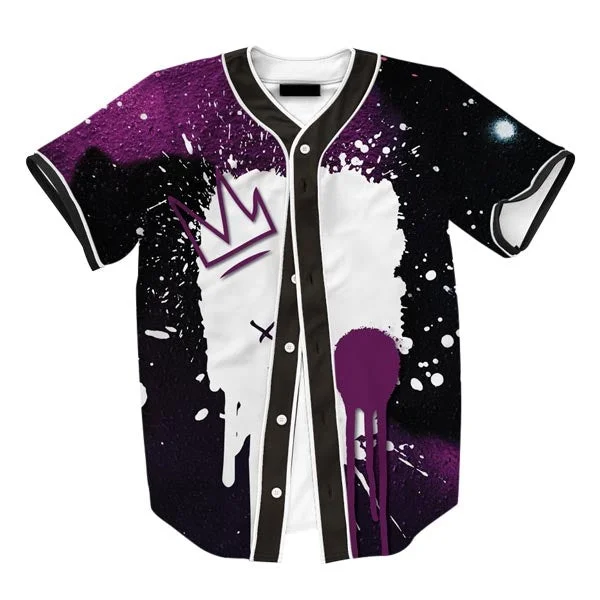 Durable Men's Work ShirtsGraffiti Style Jersey