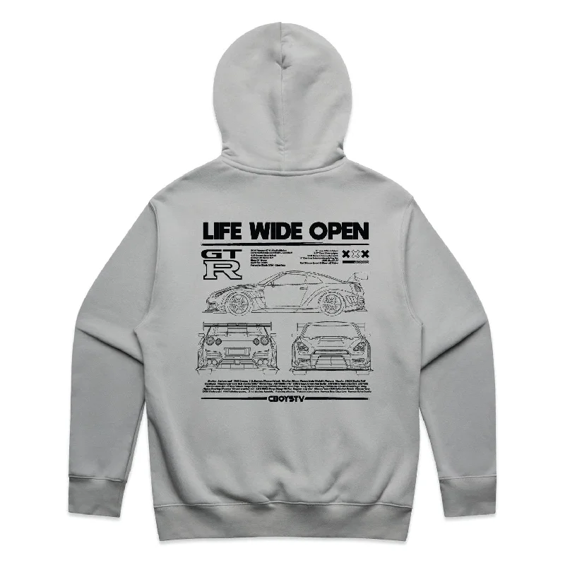 Men's Hoodies with Extra-Long SleevesGTR Tech Spec Hoodie