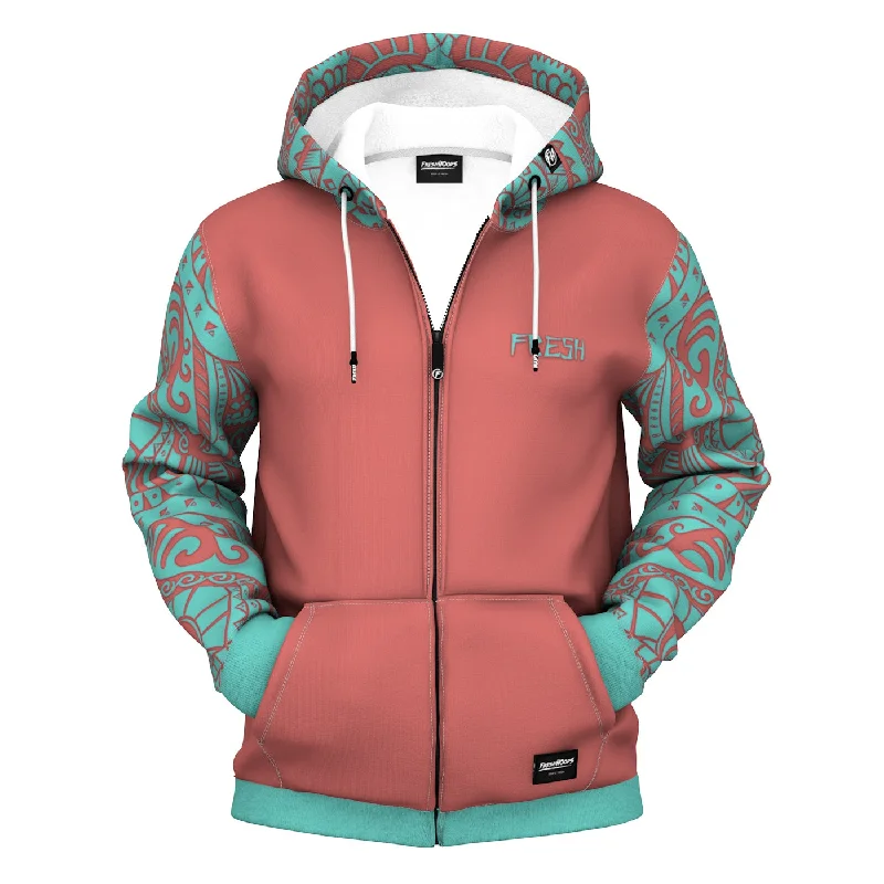 Men's Hoodies with Secret CompartmentsHiti Zip Up Hoodie