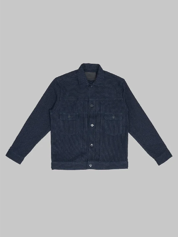 Men's Coats for Every OccasionJapan Blue Indigo Sashiko Type II Jacket