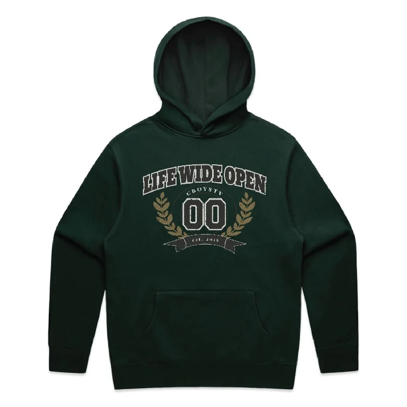 Men's Hoodies for StreetwearLife Wide Open College Hoodie