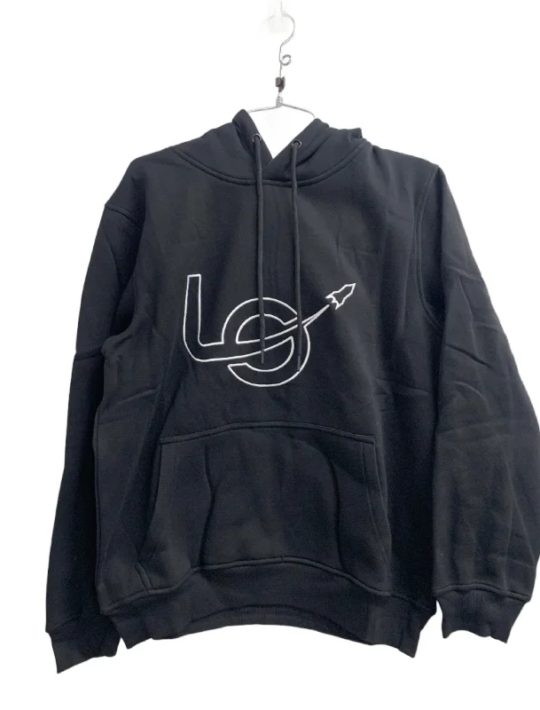 Men's Shirts with Pleated HemlinesHoodie Sweatshirt, "Lift Off" Brand Hooded Pullover