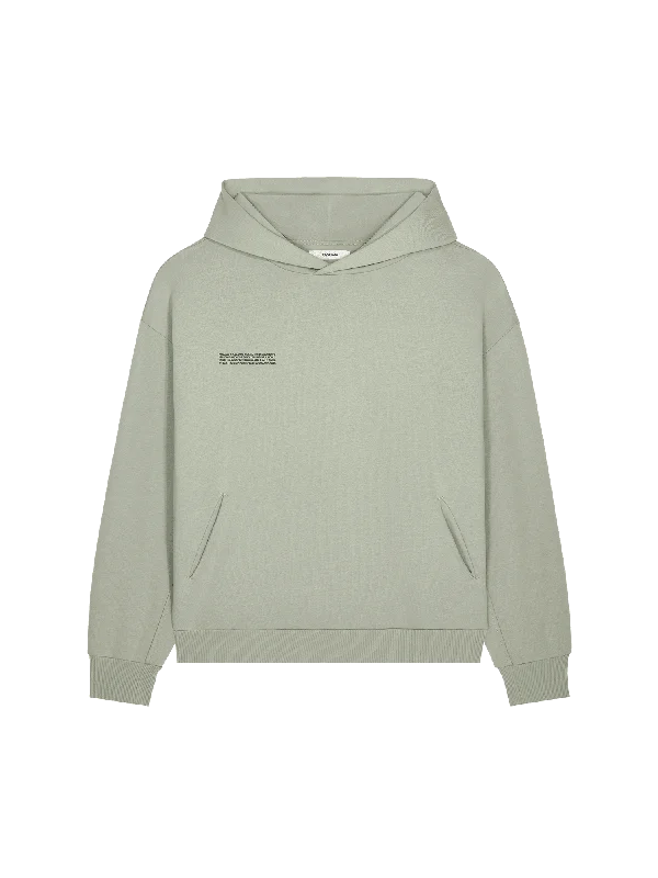 Men's Coats for Short MenMens DNA Hoodie—moss green