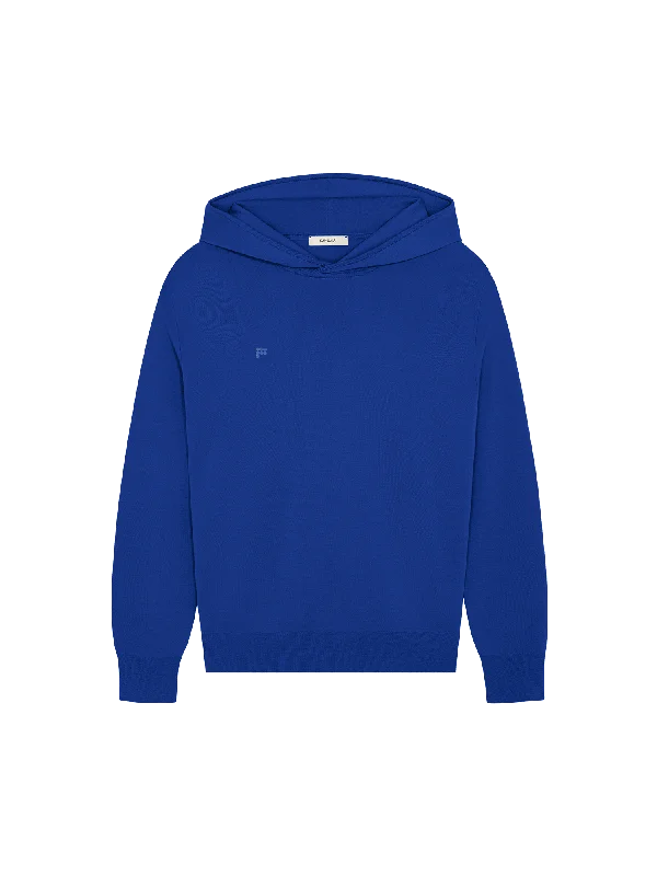 Versatile Men's Pea CoatsMens DNA Regenerative Merino Wool Hoodie—earth blue