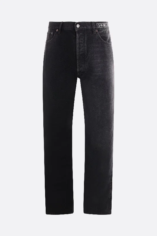 Men's Jeans in Unique Patternsdenim straight-leg jeans