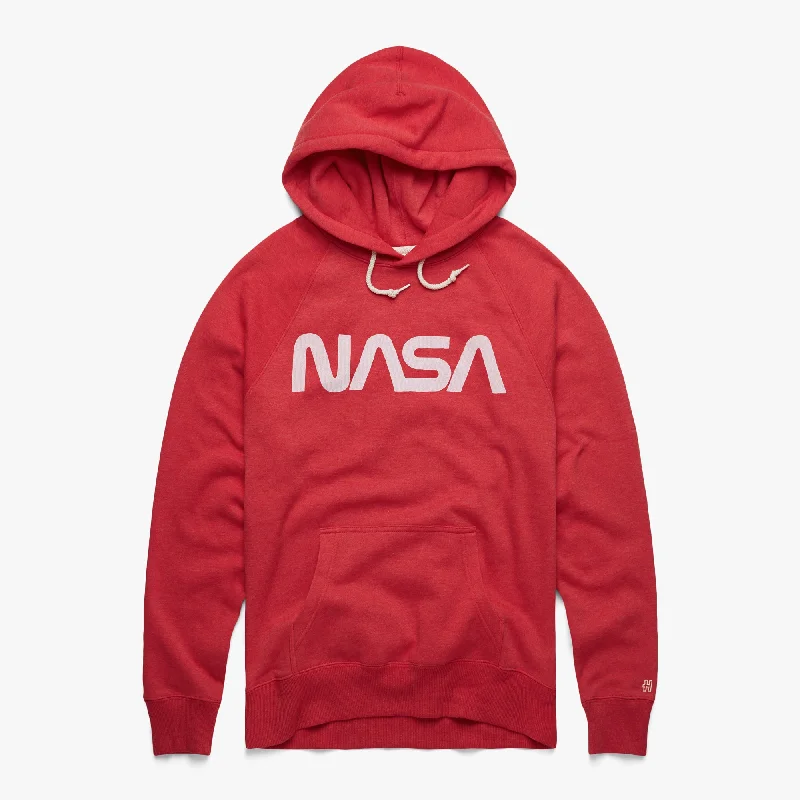 Men's Hoodies for Casual WearNASA The Worm Logo Hoodie