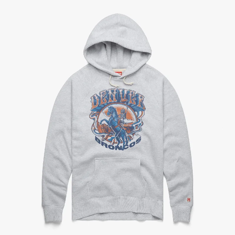 Warm Men's Thermal HoodiesNFL x Grateful Dead x Broncos Hoodie