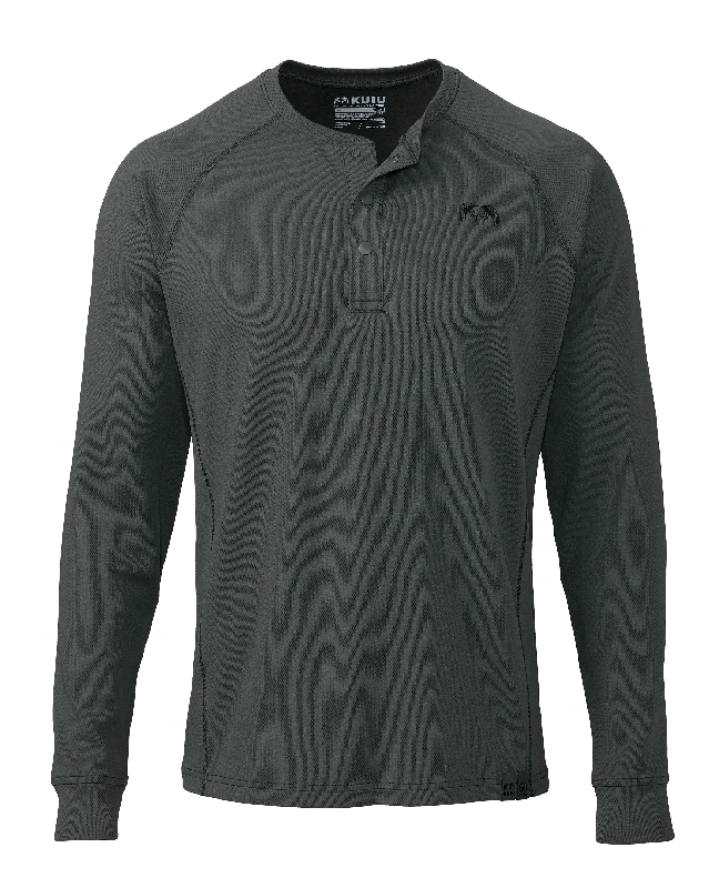 Men's Shirts with CollarsPRO Merino 200 Henley | Gunmetal