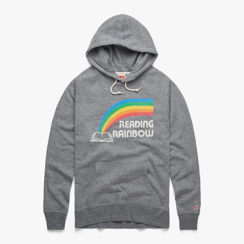 Practical Men's Water-Resistant HoodiesReading Rainbow Hoodie