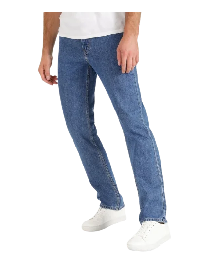 Rip and Tear Men's JeansLevi 516 Red Tab Jean - Regular Fit - Stonewash