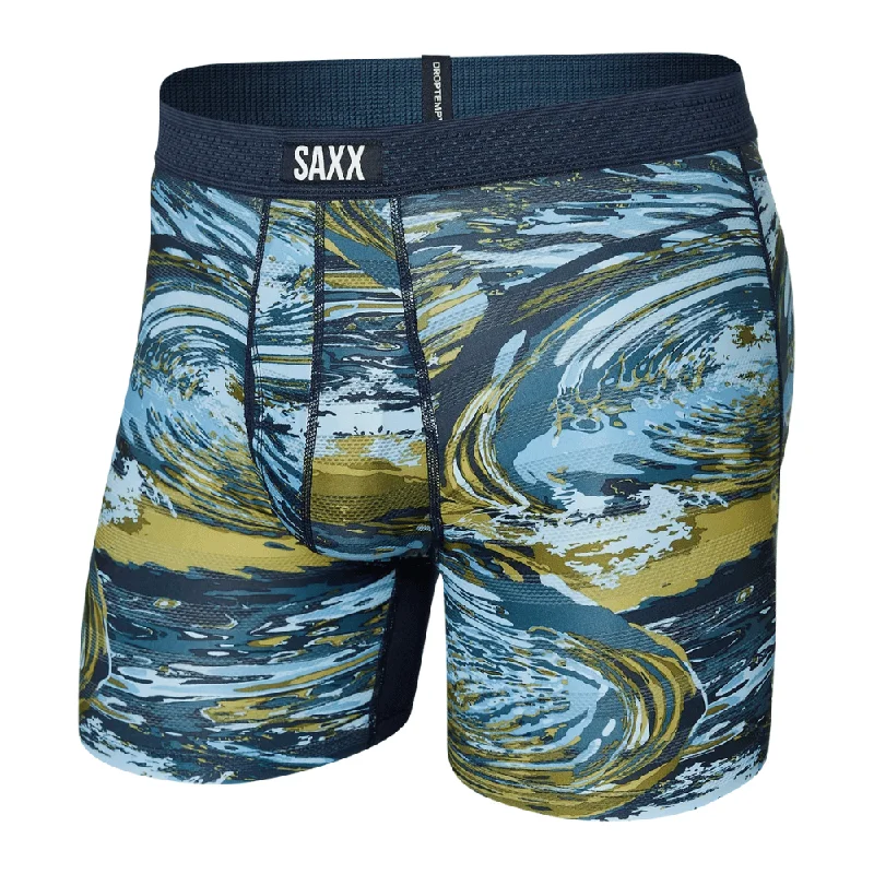 SAXX Hot Shot Boxer Brief - SXBB09F WCI - Water Camo Dark Ink