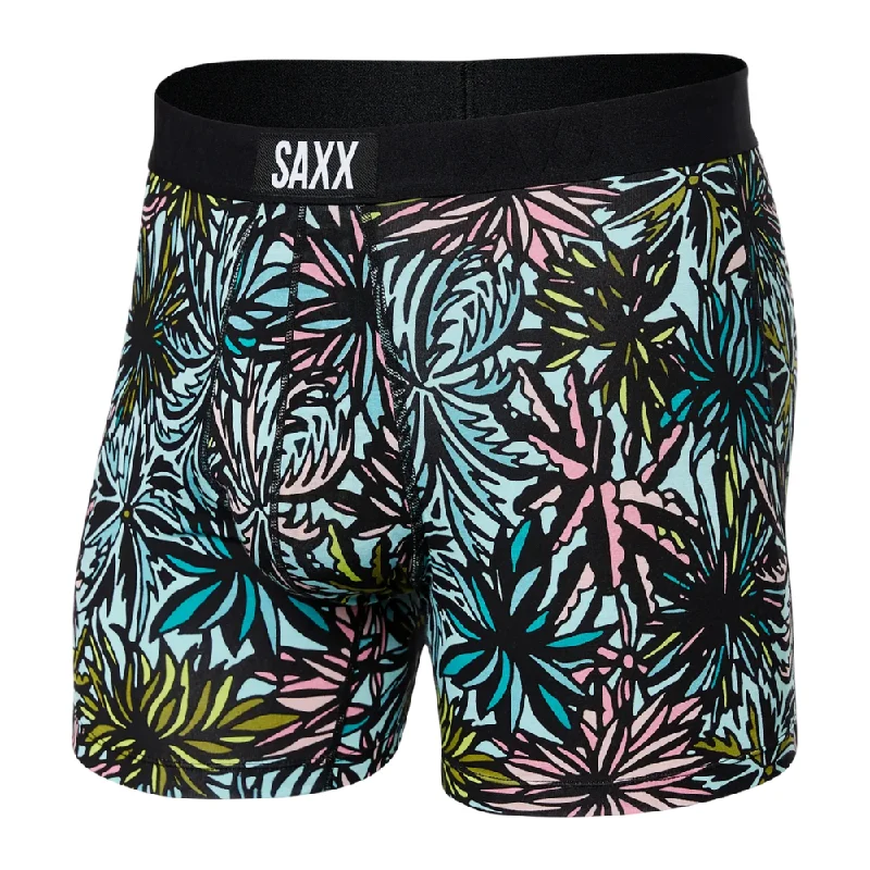 SAXX Vibe Super Soft Boxer Brief -  SXBM35 Palm Springs- Light Aqua PSQ