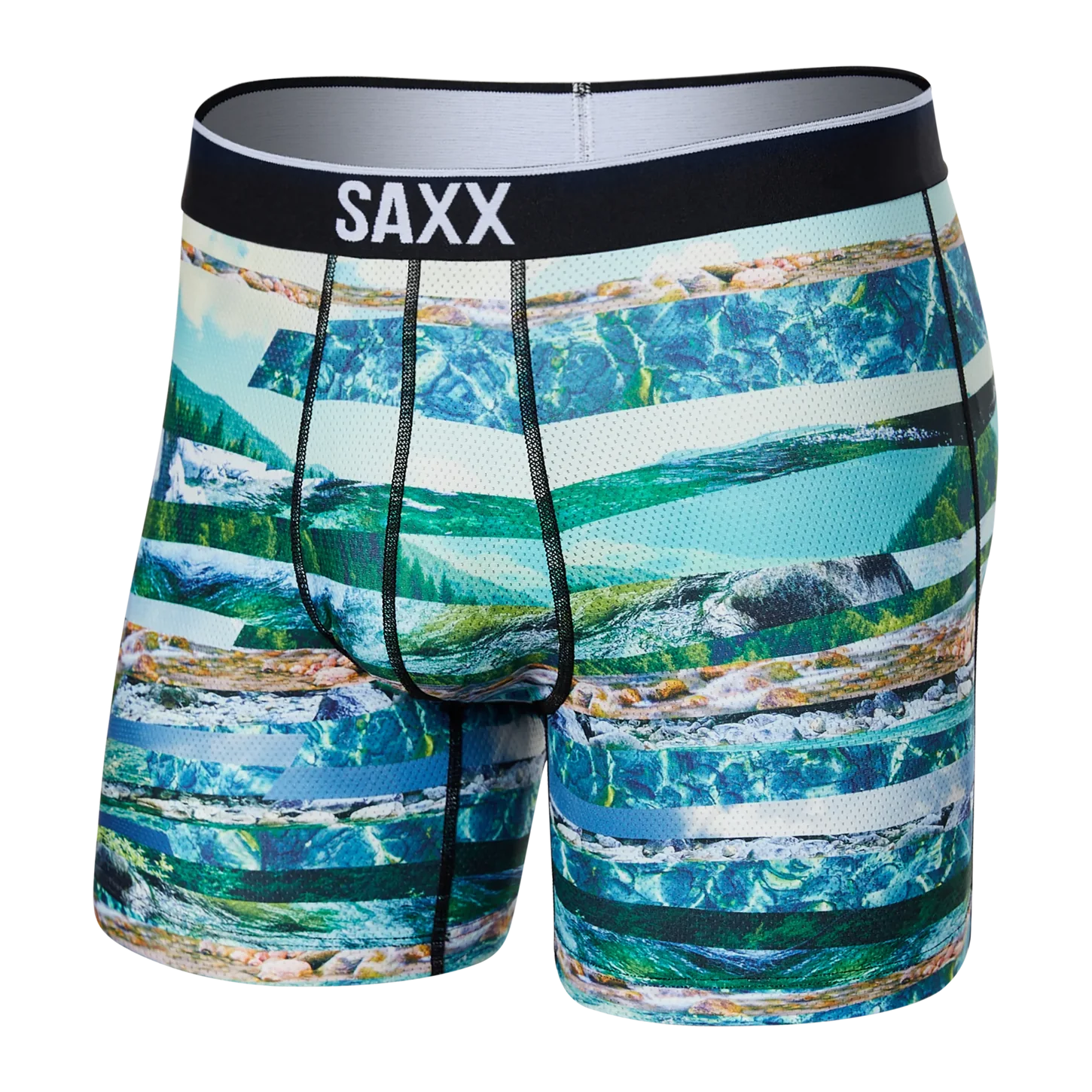 SAXX Volt Boxer Brief River Run Stripe - Multi SXBB29 - RRS