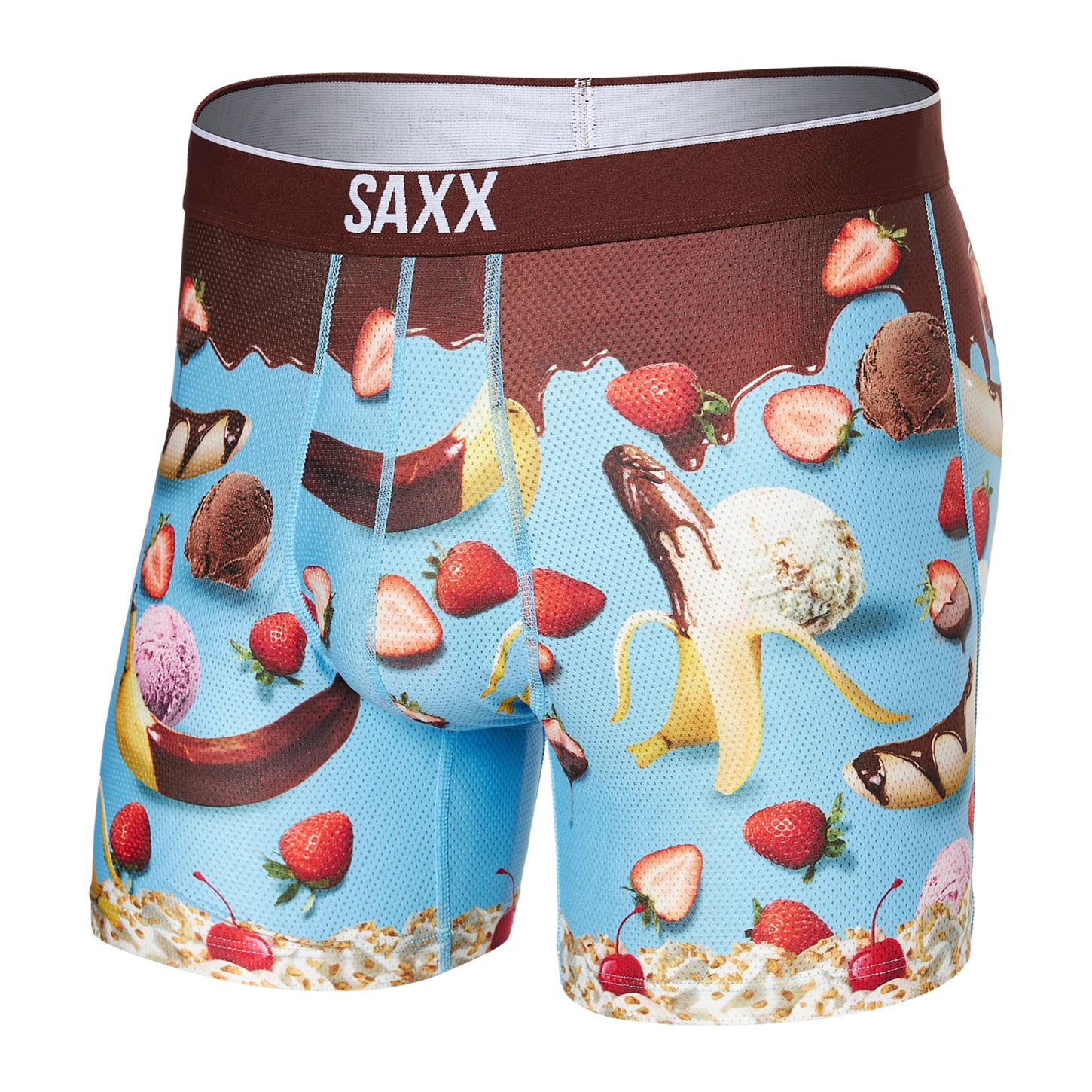 SAXX Volt Boxer Brief - Two Scoops Light Blue - SXBB29 TWB