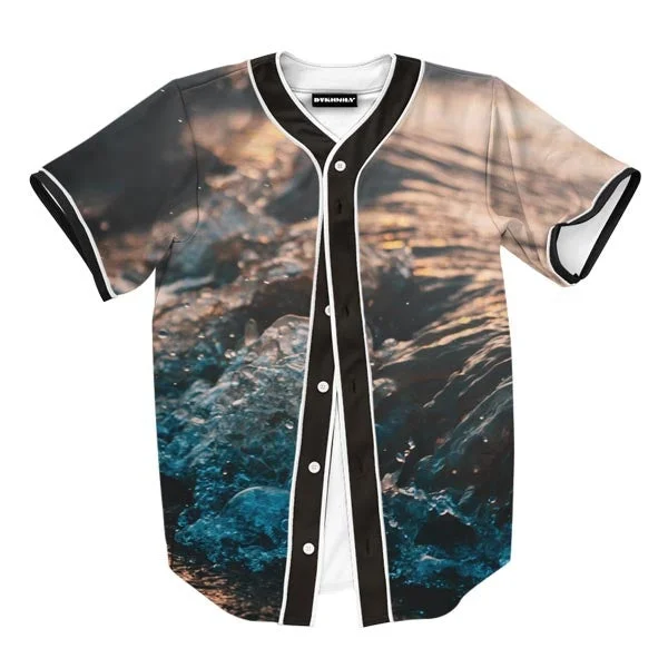 Men's Shirts with Drawstring WaistbandsScorpio Wave Jersey