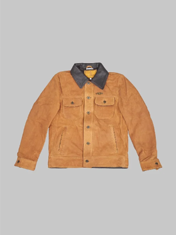 Men's Coats with Velcro ClosuresShangri-La Heritage "Terracotta" Western Jacket