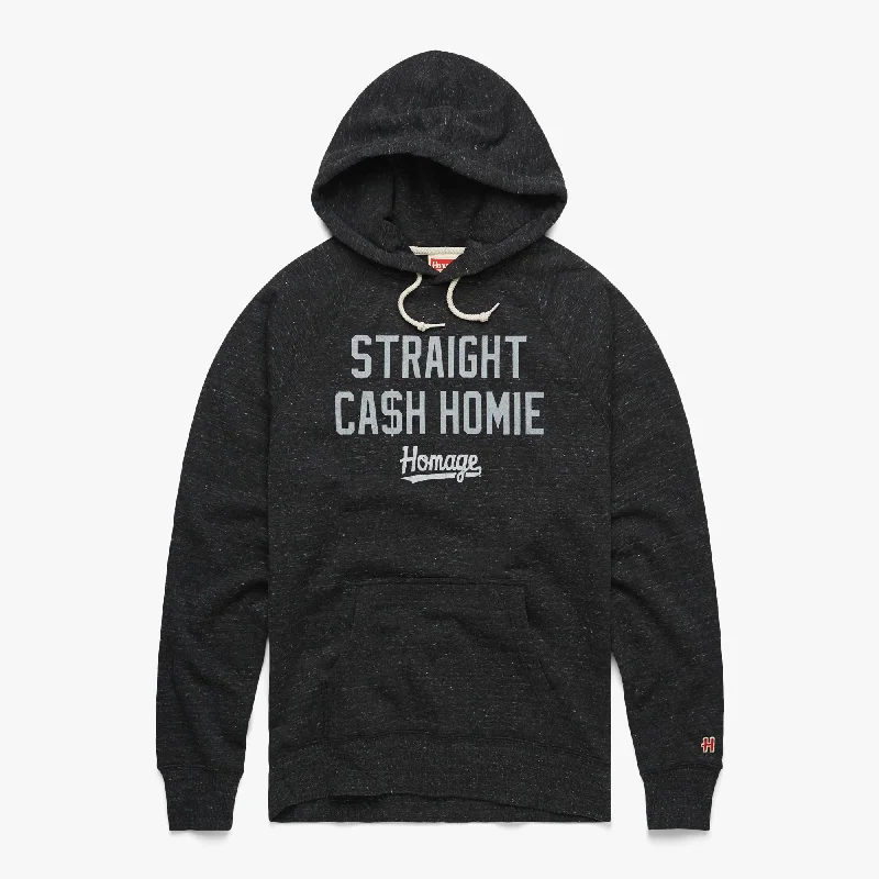 Men's Hoodies with Pass-Through PocketsStraight Cash Homie Hoodie