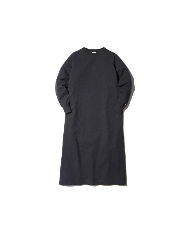 Men's Shirts with Asymmetrical HemlinesRecycled Cotton Long Sleeve Dress