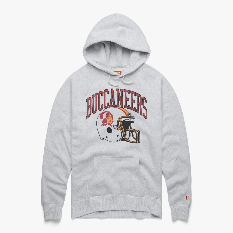 Men's Hoodies with Kangaroo PocketsTampa Bay Buccaneers Helmet Retro Hoodie