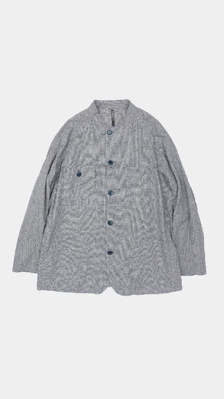 Winter-Ready Men's CoatsIndigo Chambray Work Jacket