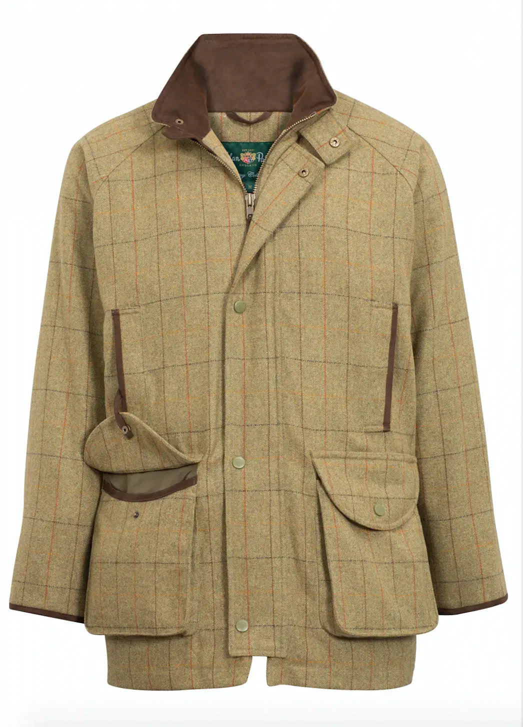 Men's Coats without LiningAlan Paine Combrook Men's Field Coat - Elm