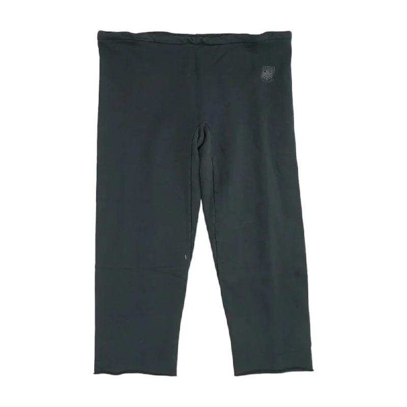 Men's Pants with Adjustable CuffsBlack Solid Sweatpants