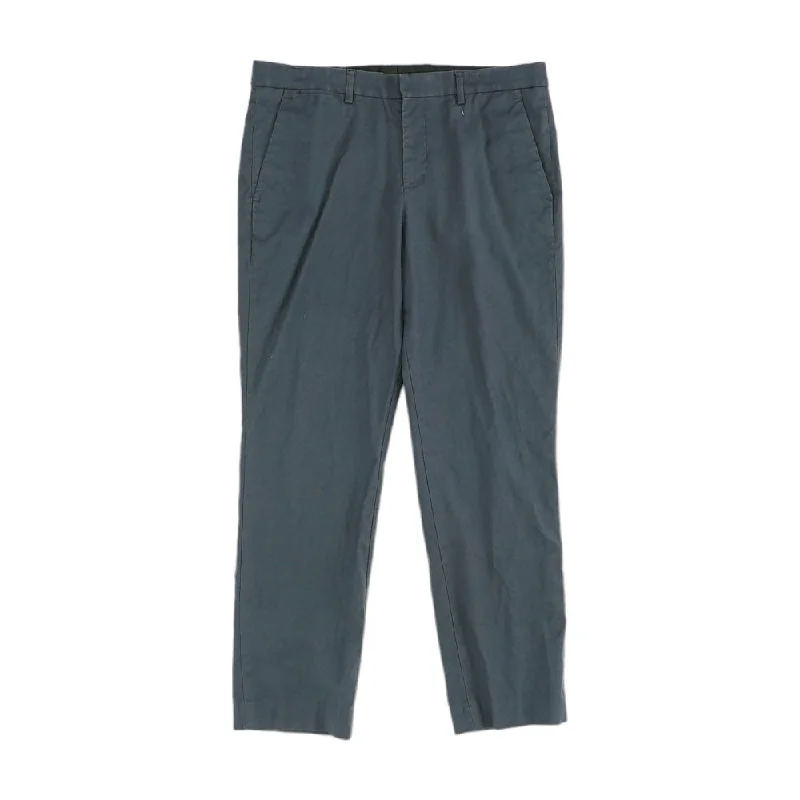 Men's Relaxed-Fit Pants for ComfortBlue Solid Chino Pants