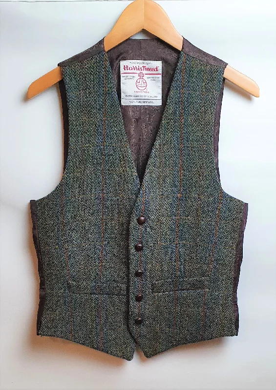 Men's Coats Made in ItalyBucktrout Green Multi Iain Waistcoat