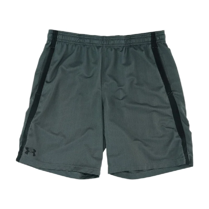 Men's Patterned Pants with Camouflage PrintsGray Solid Active Shorts