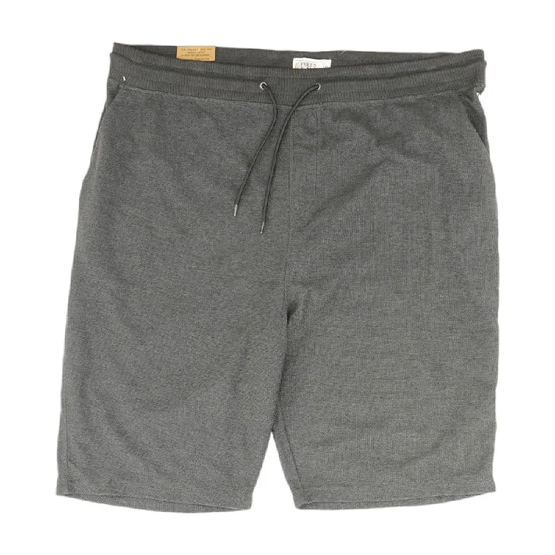 Durable Men's Work PantsGray Solid Shorts