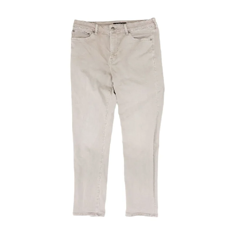 Men's Work Pants for Durability and ComfortGray Solid Slim Jeans