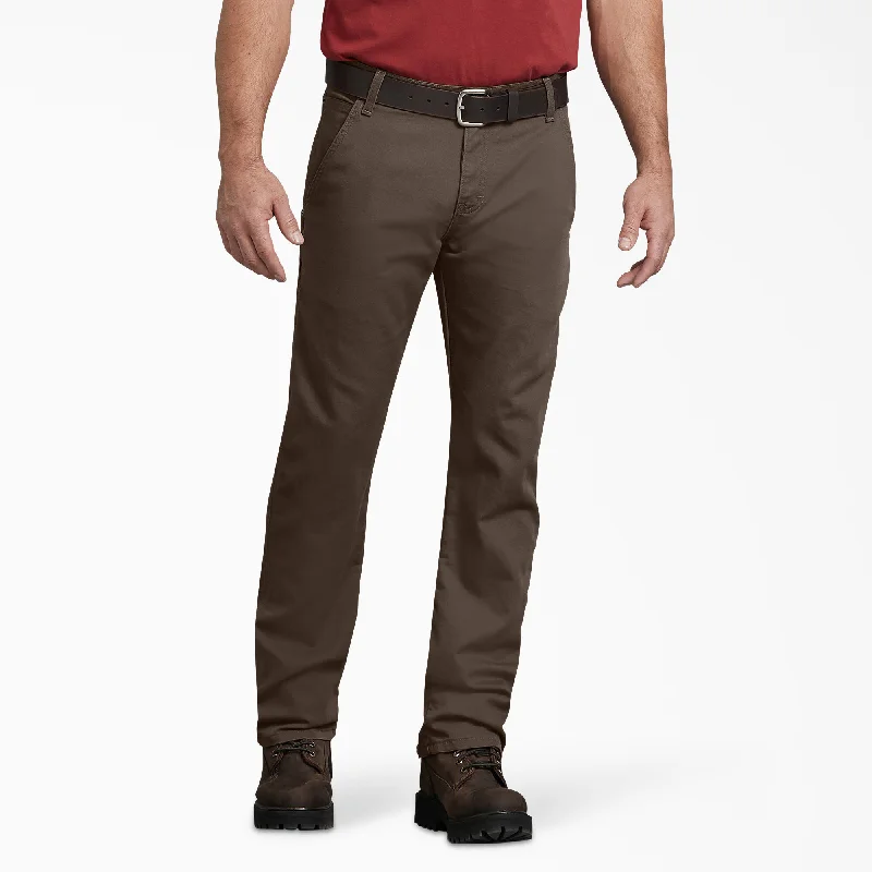 Men's Pants with Button-CuffsMen's Regular Fit Straight Leg Duck Carpenter Pants