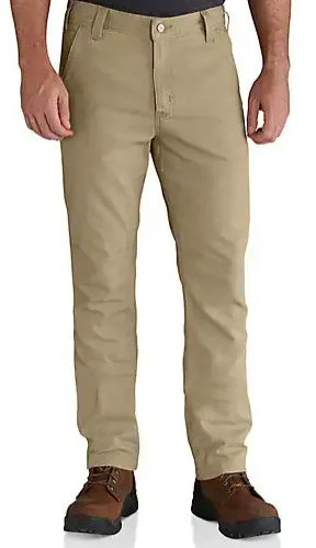 Men's Pants with Antimicrobial TreatmentMen's Rugged Flex Relaxed Slim Fit Canvas 5-Pocket Pant