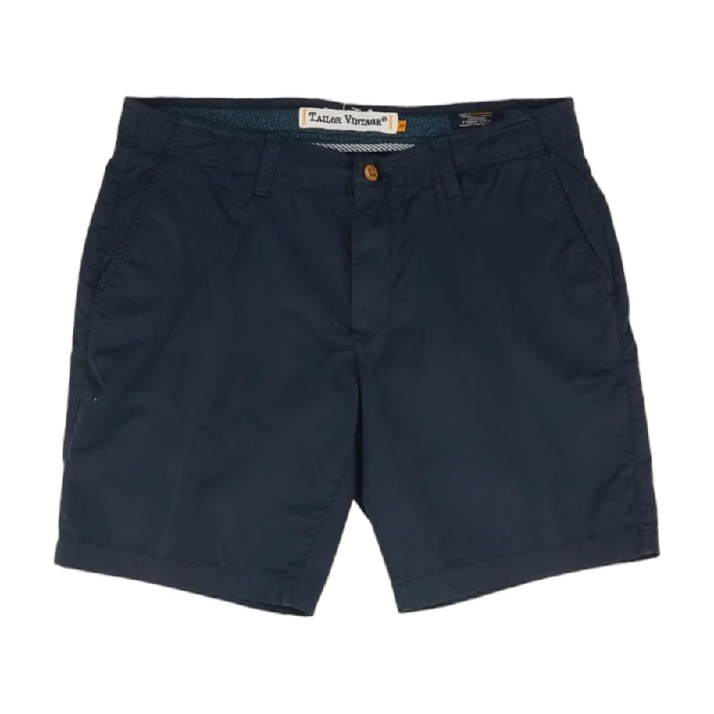 Men's Chino Shorts for Warm WeatherNavy Solid Chino Shorts