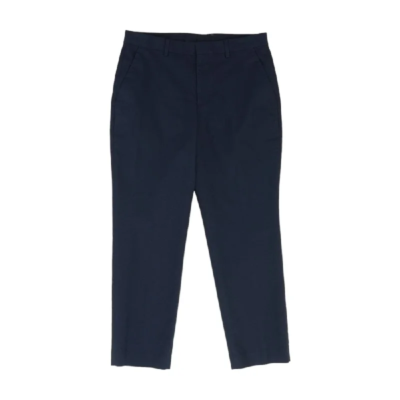 Men's Relaxed-Fit Pants for ComfortNavy Solid Dress Pants