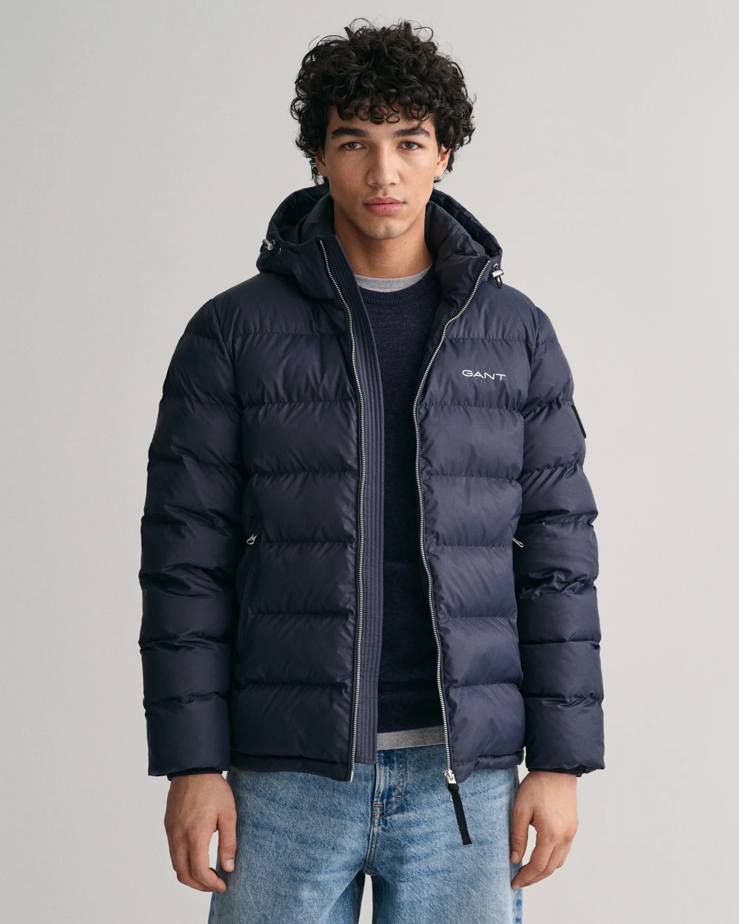 Men's Coats with Water-Repellent FabricActive Cloud Puffer Jacket - Evening Blue