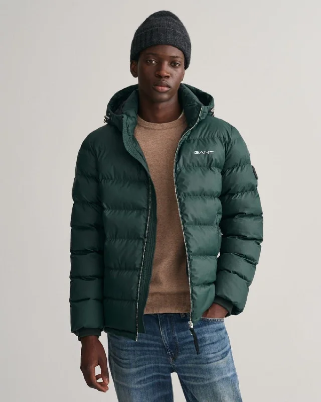 Men's Coats with Stretch FabricActive Cloud Puffer Jacket - Tartan Green