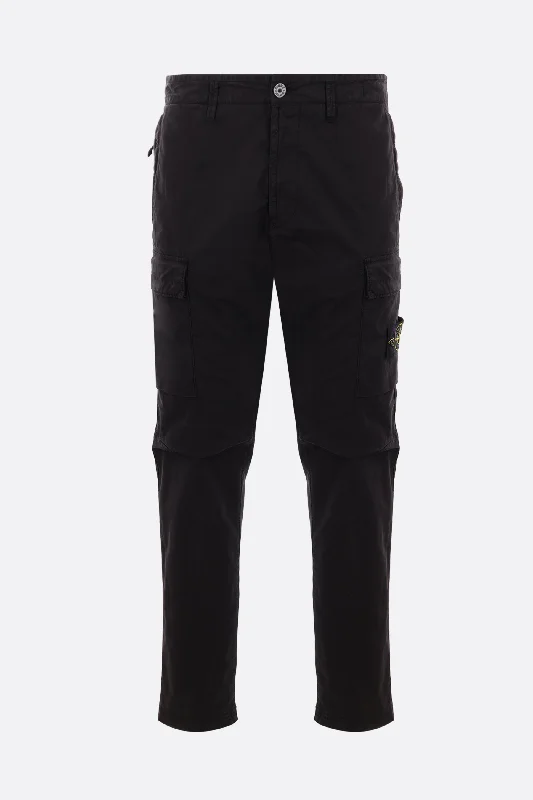 Men's Low-Waisted Pants for a Casual Vibestretch cotton cargo pants