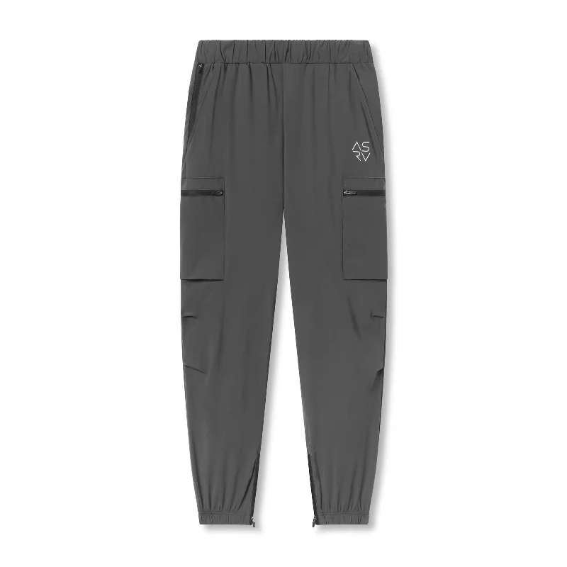 Men's Zippered Pants for Security0656. Tetra-Lite™ Standard Zip Jogger - Space Grey "Cyber"