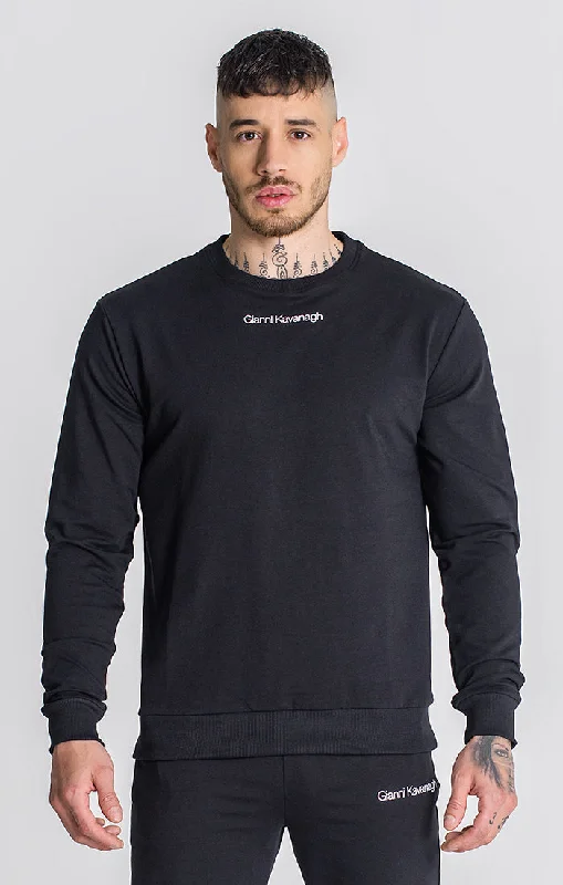 Stylish and Weather-Resistant Men's SportswearBlack Essence Sweat