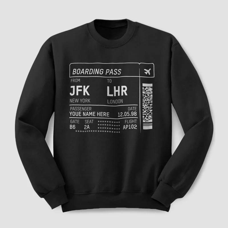 Athletic Men's SportswearBoarding Pass - Sweatshirt