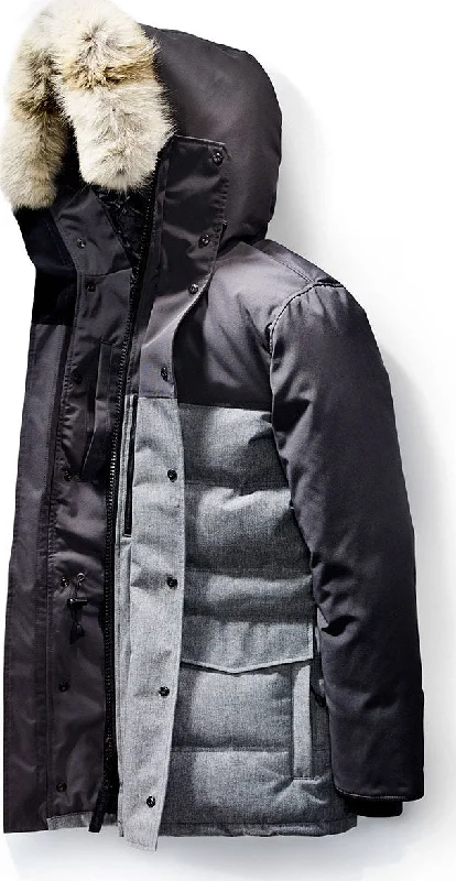 Men's Coats with ButtonsClarence Coat Black Label - Men's|-|Manteau long Clarence Black Label - Homme