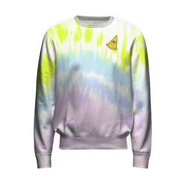 Sports-Inspired Men's SportswearColorStrip Sweatshirt