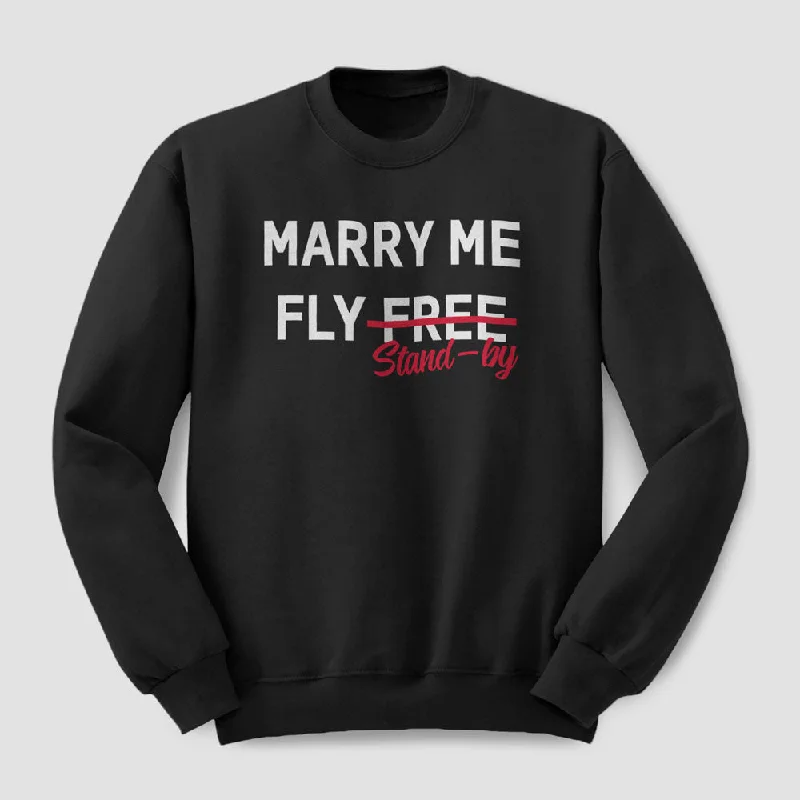 Functional Men's SportswearMarry Me - Sweatshirt