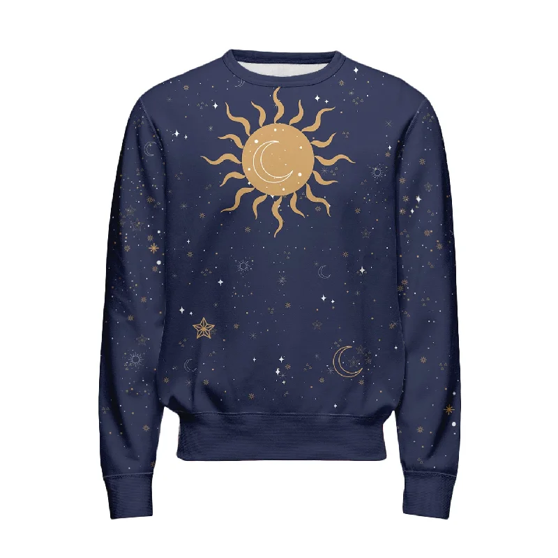 Gym-Ready Men's SportswearNight Sky Sweatshirt