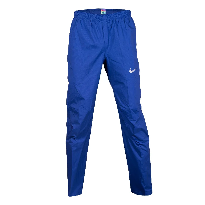 Men's Pants with Contrast Fabric PanelsNike USA Men's Official Rio Team Rain Pants