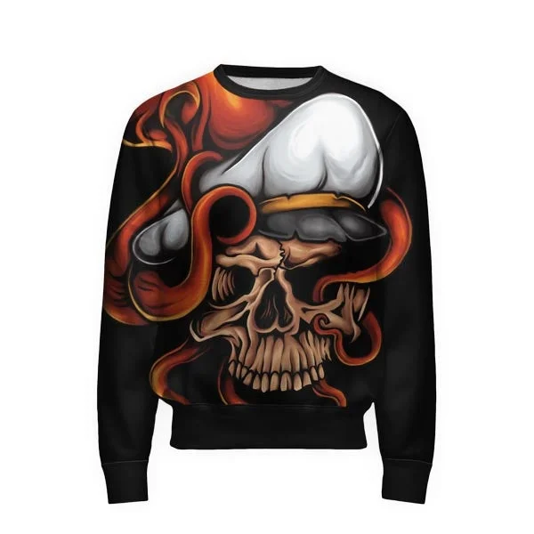 All-Season and Versatile Men's SportswearOctoskull Sweatshirt