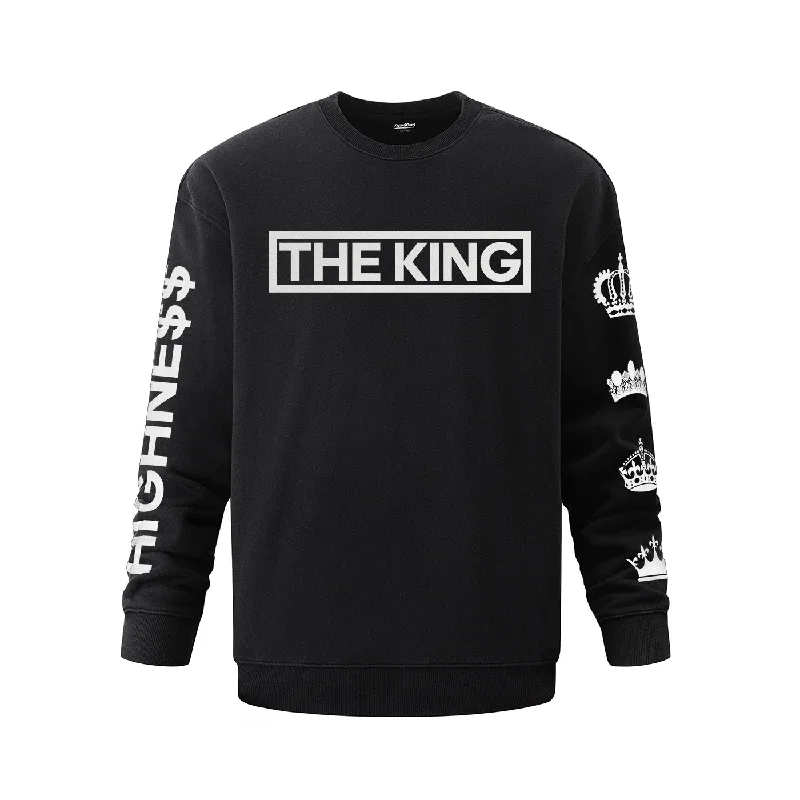 Durable Men's SportswearThe King Oversized Sweatshirt